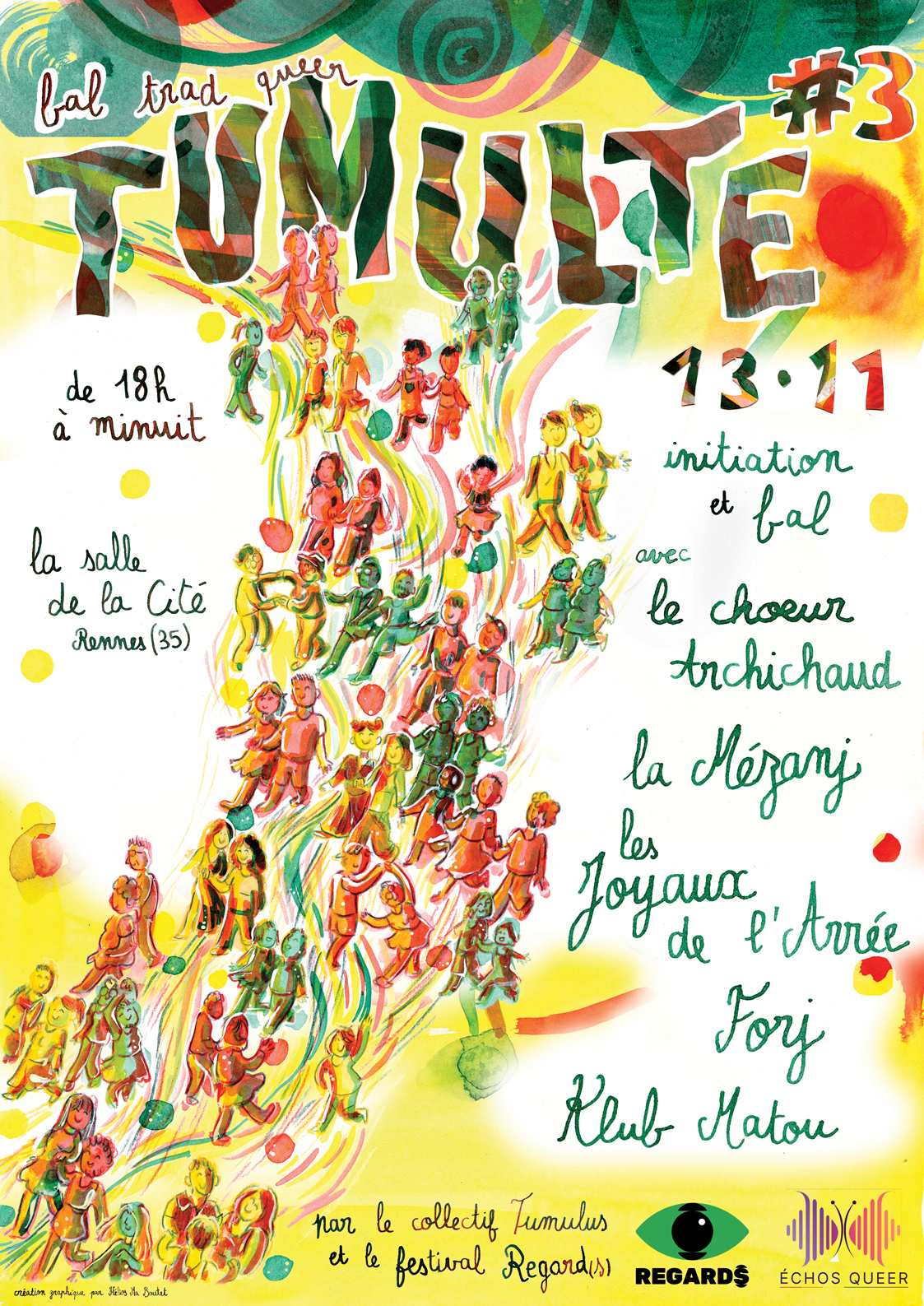 TUMULTE #3 Bal Trad Queer le 13 novembre 2026